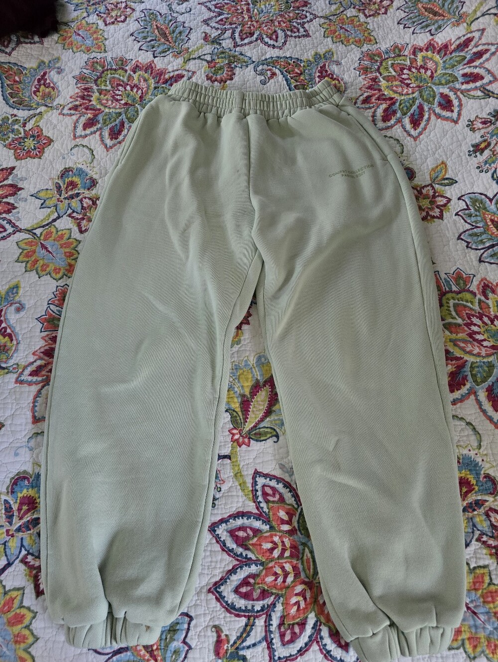 Set Of Comfort Collection Pastel Mint Jogger Pants & Hoodie - Picture 8 of 11